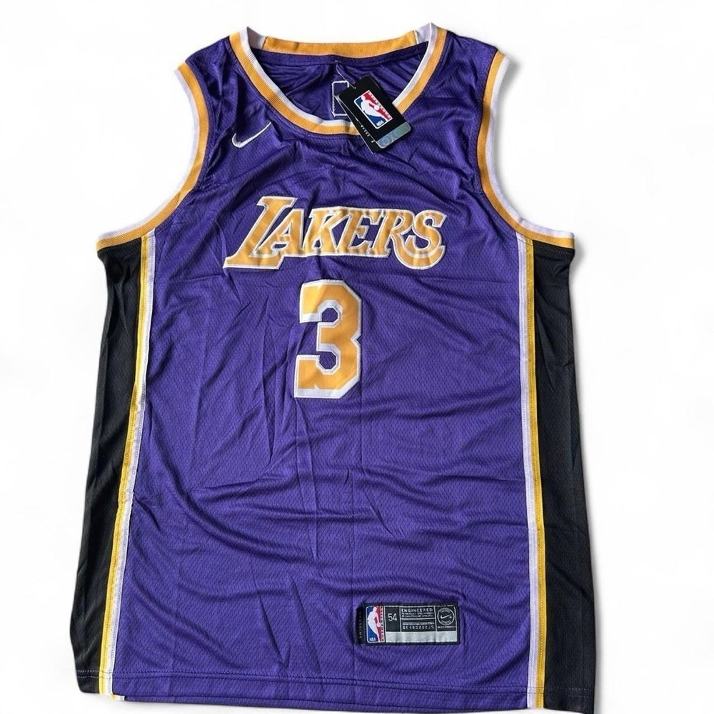 NWT- Anthony Davis #3 Los Angeles Lakers Jersey Size 54 (XL)